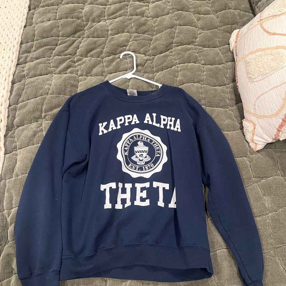 Kappa Alpha Theta Navy Sweatshirt